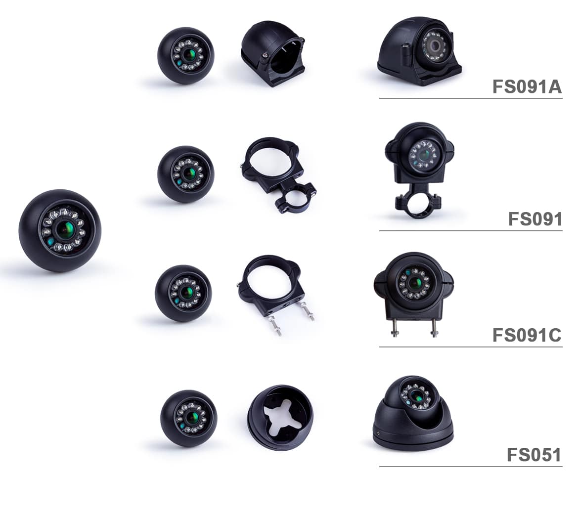 Side view AHD 1080P camera for vehicle
