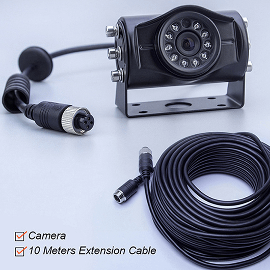 Installation steps for wired reversing system yuwei
